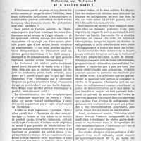 1245 - Page 1206 - Partie scientifique. L’actualité scientifique. Thérapeutique. Histamine ou Histidine? et à quelles doses ?