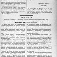 1256 - Page 1217 - Partie professionnelle. Bulletin de l’Actualité. Mutualité familiale. Réunion du Conseil d’administration du 4 avril 1939 / Bibliographie. La notion d’androgynie dans quelques mythes et quelques rites, par Dr Jean Halley, Lefrançaisois, Edit, Paris, 1938