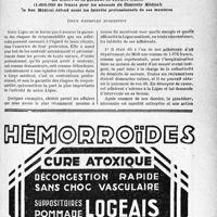 1270 - Page V-1231 - La défense professionnelle individuelle par le sou médical. En dehors de sa garantie de 150.000 francs (1.000.000 de francs pour les abonnés du Concours Médical) le Sou Médical défend aussi les intérêts professionnels de ses membres. Deux exemples suggestifs