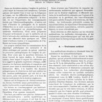 1292 - Page 1251 - Partie scientifique. Travaux originaux. Considérations sur le traitement de l'angine de poitrine, par le Docteur René Giroux