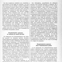 1302 - Page 1261 - Partie professionnelle. Bulletin de l’Actualité. Les maisons de santé privées sont-elles appelées a disparaitre ?
