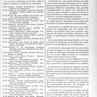 1316 - Page 1273 - Partie professionnelle. Bulletin de l’Actualité. Ligue médicale de défense professionnelle, Le Sou Médical ». Extrait des procès-verbaux du Conseil d'administration