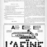 1333 - Page 1290-VIII - Mutualité familiale. Assemblée générale ordinaire / Dernières nouvelles. Association générale des médecins de France / F. E. M
