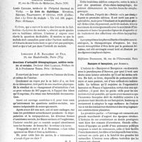 1367 - Page 1324 - Partie scientifique. L'actualité scientifique. Les Livres. Le cancer, Gustave Roussy, Paris / Le livre du diabétique, par Louis Caillon, Paris, 1939 / Questions d’actualité démographiques, médico-sociales et sociales, par Docteur Abel Lahille, Paris / Oto-rhino-laryngologie, par L. Baldenweck, Paris, 1939 / Banques et banquiers, par Aureus, Paris
