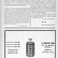 1407 - Page 1364-XIV - A travers l’officiel. Réponse d'un ministre à la question d’un parlementaire. Sur l’emploi des Docteurs en médecine dans les Bureaux du Ministère de la Santé publique / Gangrène cutanée d’un doigt consécutive à un pansement d’eau oxygénée