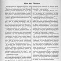 1431 - Page 1388 - Partie scientifique. L’actualité scientifique. Thérapeutique. L’Iode dans l’économie
