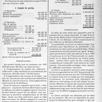 1446 - Page 1403 - Partie professionnelle. Bulletin de l’Actualité. Sou médicale. Rapport du Trésorier sur l'exercice 1938