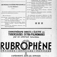 1454 - Page LXI-1411 - A travers l’officiel. Démarche de l'Association corporative des étudiants en médecine de Paris au Ministère de la Guerre / Ligue médicale de défense professionnelle, « Le Sou Médical »