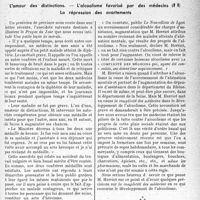 1476 - Page 1433 - Propos du jour. Échos de notre correspondance. L’amour des distinctions. — L’alcoolisme favorisé par des médecins. — La répression des avortements [J. Noir]