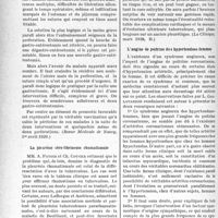 1495 - Page 1452 - Partie scientifique. L’actualité scientifique. La Presse. Les ulcères peptiques perforés en péritoine libre [(Revue Médicale de Nancy, 1er avril 1939.)] / La pleurésie séro-fibrineuse rhumatismale [(La Clinique, mars 1939, B.)] / L’angine de poitrine des hypertendues-femmes [(La Médecine, mars 1939.)]