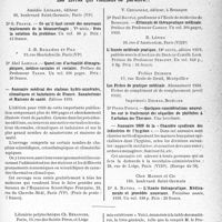 1502 - Page 1459 - Partie scientifique. L’actualité scientifique. Les Livres. Les Livres qui viennent de paraître.. / Connais tes ennemis. Les ennemis intérieurs, Henri Coutière, Librairie polytechnique Ch. Béranger, Paris