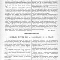 1511 - Page 1468 - Partie professionnelle. Bulletin de l’Actualité. L'organisation de la nation pour le temps de guerre. Ses principes — Leur application au Corps médical / Quelques chiffres sur la démographie de la France