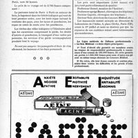 1521 - Page 1478-LX - A travers l’officiel. Bureau de voyages. Un beau voyage en auto-car de luxe : La Belgique, Exposition de Liège, le Rhin, la Suisse, la Bourgogne / Concours de l'Aéïne