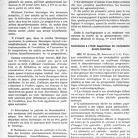 1561 - Page 1518 - Partie scientifique. L’actualité scientifique. La Presse. Cycle ovarien et courbes thermiques. Utilisation pour le diagnostic de la date de l’ovulation [(Soc. français. de Gynécologie, février 1939.)] / Importance du myélogramme pour le diagnostic et le pronostic des états de granulocytopénie sanguine [(Revue Médicale de Nancy, 1er avril 1939.)] / Contribution à l’étude diagnostique des encéphalites pseudo-tumorales [(La Presse Médicale, 1er avril 1939.)]