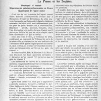1573 - Page 1530 - Partie professionnelle. L’actualité professionnelle. La Presse et les Sociétés. Céramiques et ciments. Réparation des maladies professionnelles en France Qualification de l’agent causal [(Arch. des Maladies professionnelles, mars-avril 1939)]