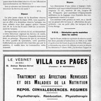1586 - Page LXI-1543 - Correspondance. Questions médico-militaires. Avantages accordés au père de deux enfants / Caractéristiques d'une cantine d’officier / Démission après maintien dans les cadres