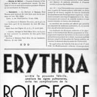1596 - Page XI-1553 - Dernières nouvelles. Conférence sur l’action du chlorate de potasse dans la poliomyélite antérieure aiguë / Hôpital dé Belfort / Naissances / A travers l’officiel. Enseignement supérieur