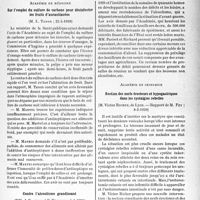 1618 - Page 1575 - Partie scientifique. L’actualité scientifique. Les Sociétés Savantes. Paris. Académie de médecine. Sur l’emploi du sulfure de carbone pour désinfecter les fruits d’aurantiacées, (25-4-1939) / Contre l’alcoolisme grandissant, (4-4-1939) / Académie de chirurgie. Section des nerfs érecteurs et hypogastriques dans les cystalgies rebelles, (8-2-1939)