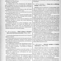 1625 - Page 1582 - Partie scientifique. L’actualité scientifique. Les Thèses. Contribution à l’étude du traitement de l’ulcère gastro-duodénal par l’histamine à petites doses, par Docteur M. Brudi, (Thèse 1938.) / Étude critique et documentaire sur les diurétiques mercuriels, par Dr A. Courtin, (Thèse 1939.) / Autour de la météoropathologie, par Dr A. Lefrère, (Thèse 1939.) / Anorexie mentale et troubles endocriniens, par Dr J.Coste, (Thèse 1939)