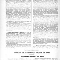 1643 - Page 1600 - Partie professionnelle. Faculté de médecine de Paris. Enseignement et actes de la Faculté / Hôpitaux de l'assistance publique de Paris. Enseignement, concours, avis divers
