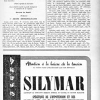 1644 - Page LIX-1601 - A travers l’officiel. Tableau de concours pour la Légion d'honneur, (Année 1939). Service de Santé
