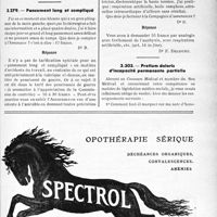 1652 - Page LXVII-1609 - Correspondance. Application des tarifs d’honoraires. a) Accidents du Travail. Pansements de deux doigts non contigus d'une même main / Pansement long et compliqué / Electrocution / Pretium doloris d'incapacité permanente partielle