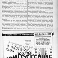 1670 - Page XVII-1627 - A travers l’officiel. Climatothérapie