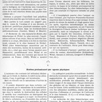 1680 - Page 1637 - Partie scientifique. Travaux originaux. Les eczémas professionnels, par le Professeur Gougerot. IV, Méthodes de diagnostic de la sensibilisation / V, Eczéma professionnel par agents physiques