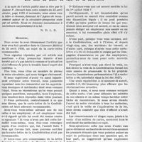 1704 - Page 1661 - Partie professionnelle. Bulletin de l'Actualité. Accidents du travail. Une mise au point au sujet de la carte-lettre