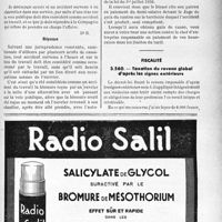 1716 - Page LXVII-1673 - Correspondance. Accidents du travail. Prescriptions des honoraires accidents / Accident survenu au cours d’une rixe / Fiscalité. Taxation du revenu global d’après las signes extérieurs