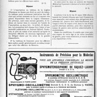 1721 - Page 1678-LXXII - Correspondance. Questions medico-militaires. Droit de porter le ruban de la Légion d’honneur / Réquisition civile des médecins
