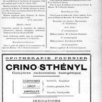 1734 - Page XIII-1691 - A travers l’officiel. Hôpitaux psychiatriques / Pensions militaires