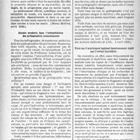 1751 - Page 1708 - Partie scientifique. L’actualité scientifique. La Presse. Cardiopathie rhumatismale chez l’enfant / Soyons prudents dans l’interprétation des pyélographies intraveineuses [(Journ. des Sciences médicales de Lille, 3 avril 1939.)] / Trois cas d’avortement habituel heureusement traité par l’extrait thyroïdien [(Revue français de gynécologie, mai 1939)]
