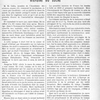 1764 - Page 1721 - Partie professionnelle. Bulletin de l’Actualité. Variétés. Histoire du sucre [G. Lavalée]