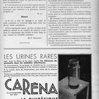 1774 - Page LVII-1731 - Correspondance. Application des tarifs d’honoraires. a) Accidents du Travail. Soins donnés par un remplaçant / b) Pensionnés de guerre et Assurances sociales. Les différents prix d'une diathermie. Accouchement en cas d’assurée assistée