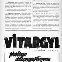 1785 - Page 1742-VIII - Dernières nouvelles. Hôpital maritime de Berck / Hôpitaux de Paris / Exposition de la sécurité / règlementation de l’emploi des benzols / Hôpitaux de Lyon / Hospices civils de Bône. Internat / La Société médicale de Passy