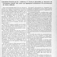 1792 - Page 1747 - Propos du jour. Échos de notre correspondance. L'alcoolisme favorisé par les « médecins » ! ! Contre la dénatalité. La répression de l'avortement criminel. Une raison qui légitimerait la dichotomie ? Un cas émouvant de misère médicale [J. Noir]