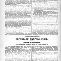 1819 - Page 1774 - Partie professionnelle. Bulletin de l'Actualité. Modalités de l’exonération de la taxe de séjour consentie au corps médical par la ville de Cannes / Reportage professionnel. Nouvelles et informations / XXVIe Congrès d'hygiène (Paris, 9-12 octobre 1939)