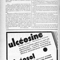 1827 - Page 1780-LIV - Correspondance. Application des tarifs d'honoraires. Remboursement des frais d’accouchement par une Caisse / Visite comptée à la fois au titre d'assuré social et au titre de réformé de guerre