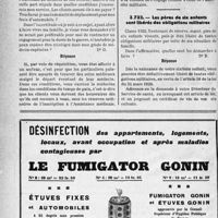 1831 - Page 1784-LVIII - Correspondance. Questions médico-militaires. Situation du médecin affecté en cas de mobilisation au service de la population civile / Les pères de six enfants sont libérés des obligations militaires