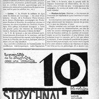 1842 - Page IX-1791 - Dernières nouvelles. Association amicale des cardiaques / Luchon / Les États généraux de la Santé publique / Hôpitaux de Lyon. Externat