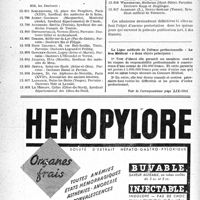 1847 - Page 1796-XIV - A travers l’officiel. Ligue médicale de défense professionnelle, « Le Sou Médical »