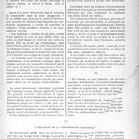 1862 - Page 1811 - Partie scientifique. Travaux originaux. La clinique obstétricale au goût du jour. Un traumatisme accidentel réagit essentiellement sur la gestation, en raison de son siège et de la prédisposition individuelle, d’après Fr. Lepage [G. Fischer]. L’influence du traumatisme / L’influence de la prédisposition individuel