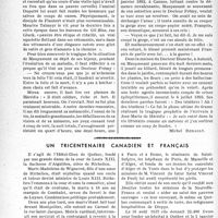 1887 - Page 1836 - Partie professionnelle. Bulletin de l’Actualité. La névrose et le génie. Guy de Maupassant [Michel Renault] / Un tricentenaire Canadien et français