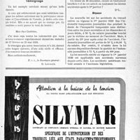 1892 - Page LIX-1841 - Correspondance. Mutualité familiale. Témoignage / Accidents. Montant de l’indemnité journalière d’un accidenté du travail