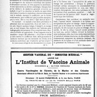 1903 - Page 1852-LXX - Correspondance. Application des tarifs d’honoraires. Assurances sociales. Une Caisse n’a pas le droit d'inscrire quoi que ce soit dans les colonnes de la feuille de maladie, avant de remettre celle-ci à son adhérent