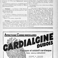 1952 - Page XI-1901 - Dernières nouvelles. Mariages / Naissances / Nécrologie [M Lucien-Georges-Jules Legrip, Mme Marguerite-Marie Groussier Koenig, Docteurs E. Folley, Audouin, françaisois Autié, Louis Babeau, Willlam Dufougere, Charles Faseuille, Séverin Icard, Maillon, Mauvais, Pichat, Plinio Sorla, Albert Darcourt,]
