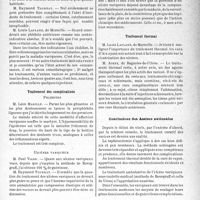 1982 - Page 1931 - Partie scientifique. L'actualité scientifique. Les Congrès. XXXVIe Congrès d’assises médicales de l'assemblée français de médecine générale. Traitement des varices et de leurs complications, par Germain Blechmann. Traitement sclérosant / Traitement des complications / Traitement thermal / Conclusions des Assises nationales