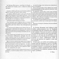 2025 - Page 1974 - Propos du jour. Le recrutement syndical des jeunes médecins [J. Noir]