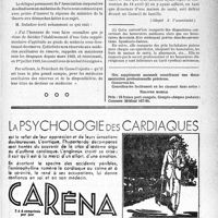 2060 - Page XI-2009 - Dernières nouvelles. La situation des médecins auxiliaires Docteurs en médecine retenus sous les drapeaux / Fédération des Syndicats médicaux de la Seine